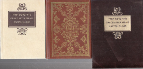 Grace after meals - Asztali �ld�s (reprint) (t�rpek�nyv)