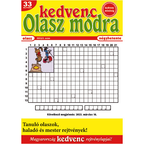 Kedvenc Olasz mdra 2023/2