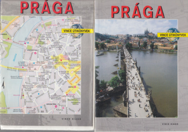 Jack Messenger; Brigitte Lee - Prága (Vince Útikönyvek) - Útikönyv és térkép