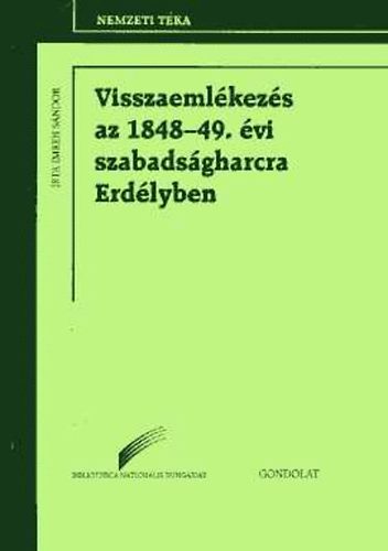 Imreh S�ndor - Visszaeml�kez�s az 1848-49. �vi szabads�gharcra Erd�lyben