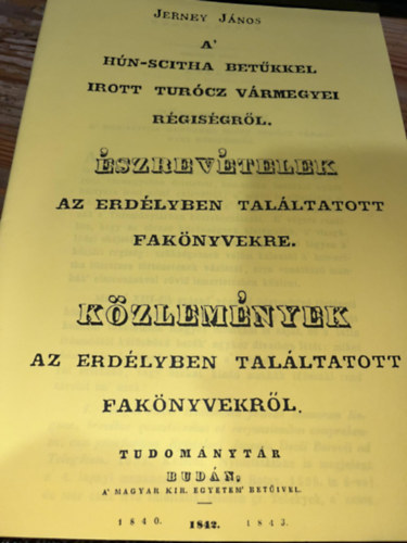 Jerney J�nos - Tudom�nyt�r