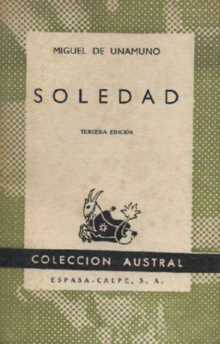 Miguel De Unamuno - SOLEDAD