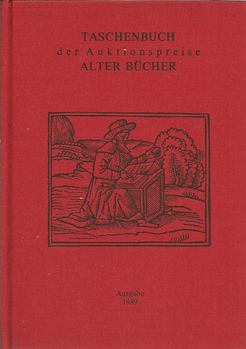 Taschenbuch der Auktionspreise Alter B�cher