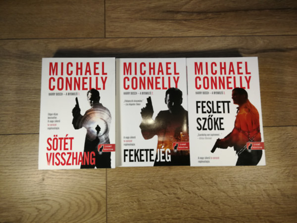 Michael Connelly - Harry Bosch - A nyomoz 1-3. (Stt visszhang, Fekete jg, Feslett szke)