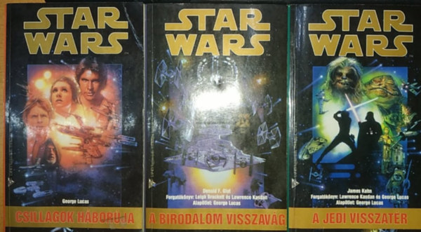 Donald F. Glut, James Kahn George Lucas - Csillagok h�bor�ja + Birodalom visszav�g + A Jedi visszat�r