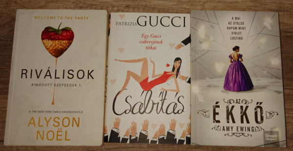 Amy Ewing, Patrizia Gucci Alyson Noel - 3 romantikus könyv: Riválisok, Az ékkő, Csábítás