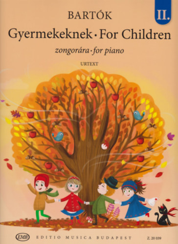 Vik�rius L�szl� Lampert Vera - BART�K B�LA: GYERMEKEKNEK II. ZONGOR�RA (Z. 20 039)