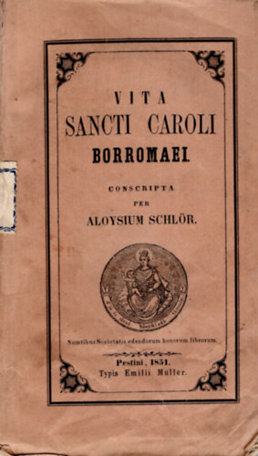 Dr. Aloysium Schlr - Vita Sancti Caroli Borromaei