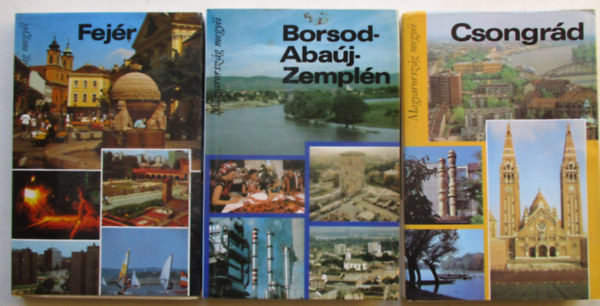 3 db Magyarorsz�g megy�i sorozatb�l (Csongr�d, Fej�r, Borsod-Aba�j-Zempl�n)