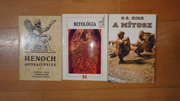 3 könyv a mítogiáról: A mítosz, Mitológia, Henoch (Hamvas Béla fordításában)