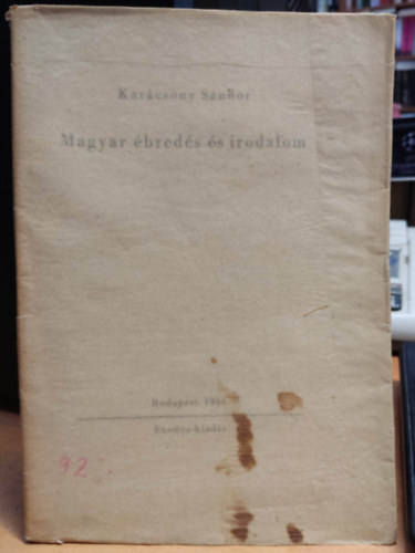 Kar�csony S�ndor - Magyar �bred�s �s irodalom