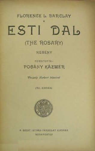 FL.L.Barclay - Az Esti Dal