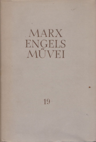 Karl Marx s Friedrich Engels mvei 19. 1875-1883