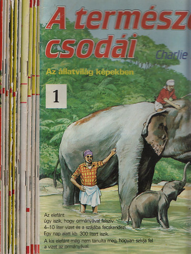 Charlie Bood - A term�szet csod�i - Az �llatvil�g k�pekben 1-11. (hi�nyzik a 6. k�tet)