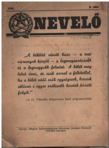 Nevel� 5. sz�m (1950)