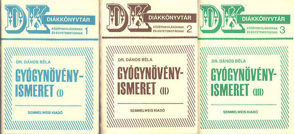 Dnos Bla - Gygynvnyismeret I-III. ( 3 fzet )