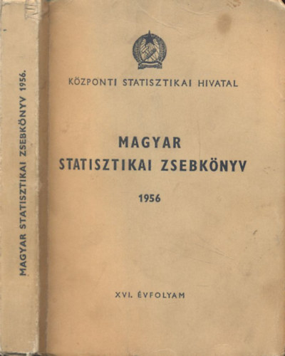 Magyar Statisztikai Zsebknyv  1956