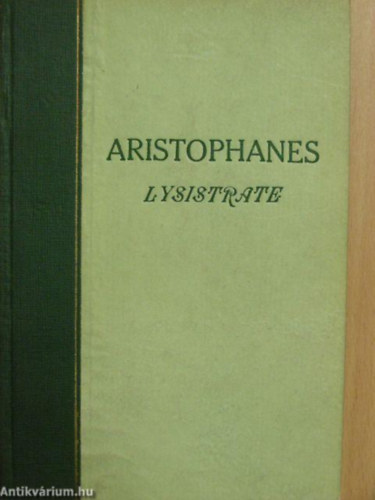 Aristophanes lysistrate