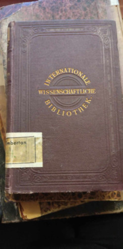 Heinrich. Morselli - internationale wissenschaftliche bibliothek: Der Selbstmord. Ein Kapitel aus der Moralstatistik. (Nemzetkzi tudomnyos knyvtr: Az ngyilkossg. Egy fejezet az erklcsi statisztikkbl. nmet nyelven)
