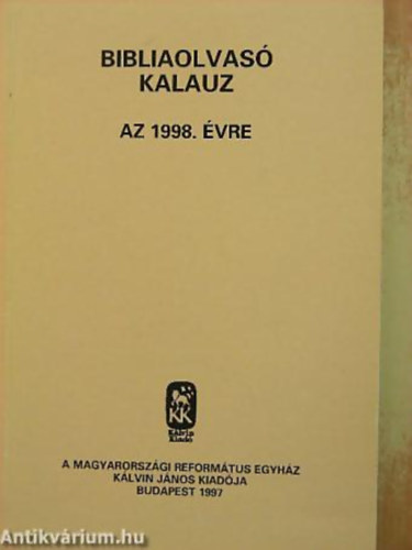 Bibliaolvas kalauz az 1998.vre