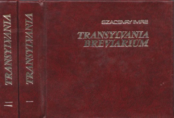 Szacsvay Imre - Transylvania breviarium I-II. (trpeknyv)