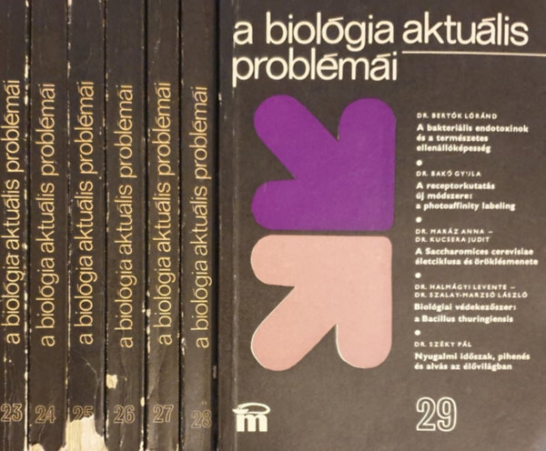 Dr. Csaba Gyrgy  (szerk.) - A biolgia aktulis problmi 23-24-25-26-27-28-29.