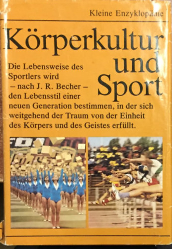 Dr. G�nter Erbach - Kleine Enzyklop�die - K�rperkultur und Sport