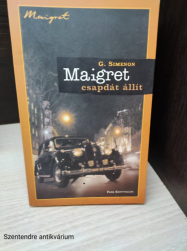 Georges Simenon - Maigret csapdt llt, Holls Adrienne fordtsval(sajt fotval)