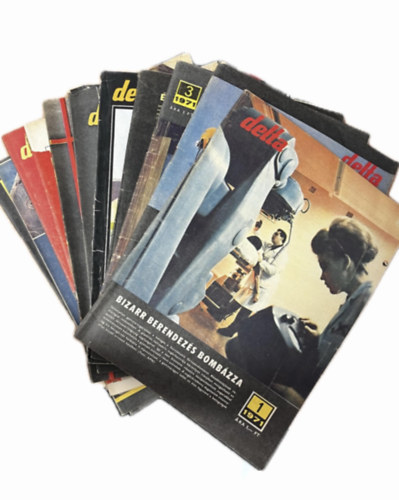 Delta - 5. évfolyam (1971) 1-8., 10-12. szám (11 darab)