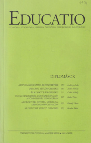 Kozma Tams - Educatio 2002. Nyr