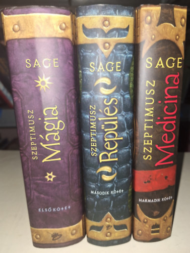 Angie Sage - Szeptimusz I. + II. + III. - Mgia + Repls + Medicina