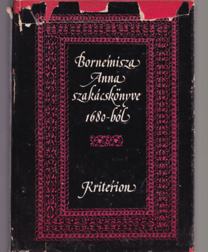 Bornemissza Anna - Bornemisza Anna szakcsknyve 1680-bl