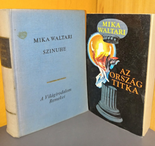 Mika Waltari - 2 db. Mika Waltari regény (Szinuhe + Az ország titka)
