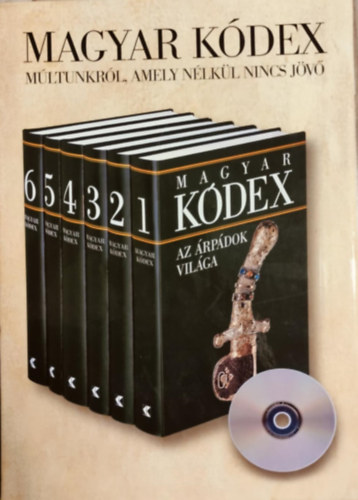 Jzsef Szentpteri - Magyar Kdex 1-6. Mltunkrl amely nlkl nincs jvnk - Dszdobozban CD nlkl!