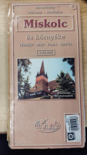 Miskolc �s k�rny�ke v�rost�rk�p 1:15000