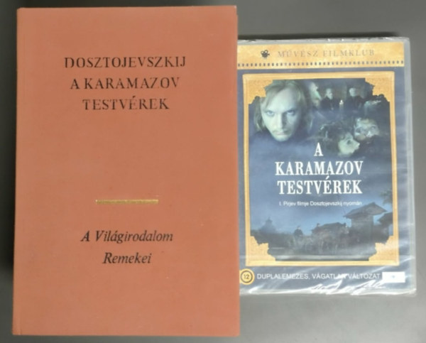 Ford.: Makai Imre Fjodor Mihajlovics Dosztojevszkij - A Karamazov testvérek I-III.+ Dupla lemezes, vágatlan változat DVD