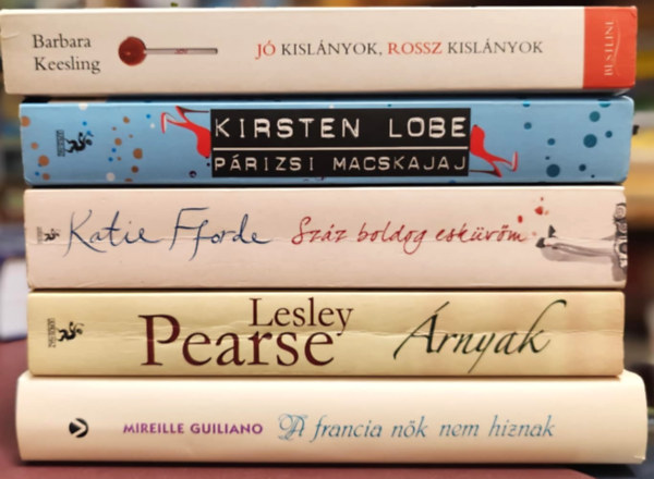 Mireille, Barbara Keesling, Kirsten Lobe, Katie Fforde, Lesley Pearse Guiliano - Romantikus k�nyvcsomag