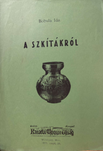 Bobula Ida - Szk�t�kr�l (k�l�nlenyomat)