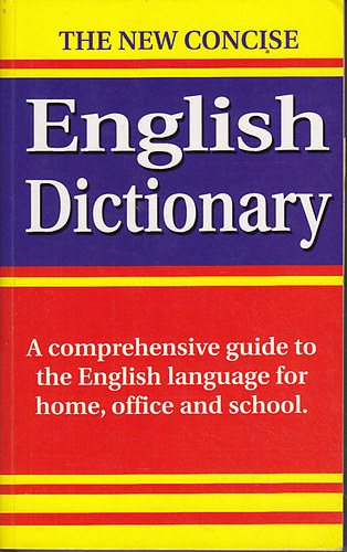 The new concise English Dictionary