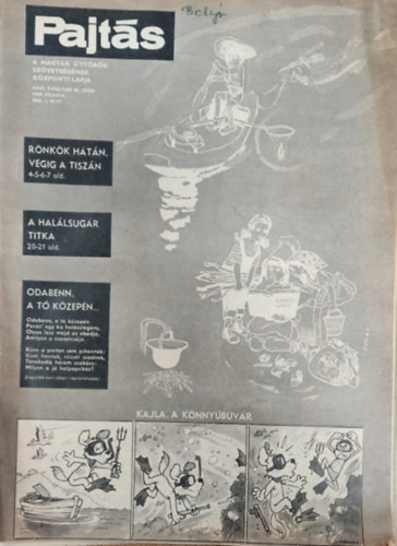 Vasv�ri Ferenc  (szerk.) - Pajt�s XXIII. �vfolyam 26. sz�m (1968)