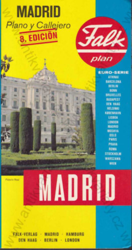 MADRID Plano y callejero 8. edicion Falkplan