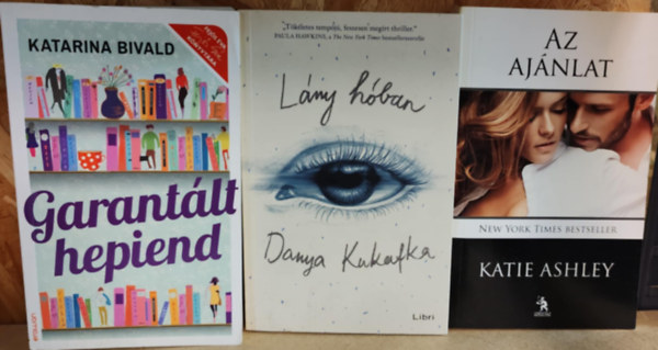 Katarina Bivald, Danya Kukafka Katie Ashley - Romantikus k�nyvcsomag