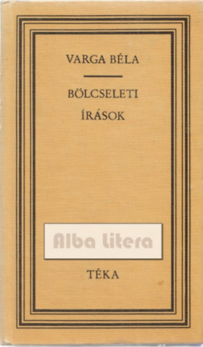 Varga Bla - Blcseleti rsok (tka)