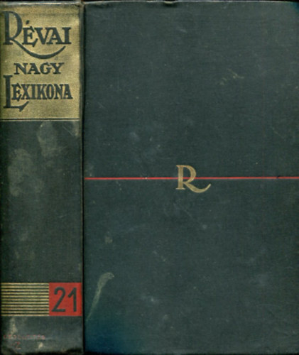 Rvai Nagy lexikona 21. ktet - Kiegszts A-Z