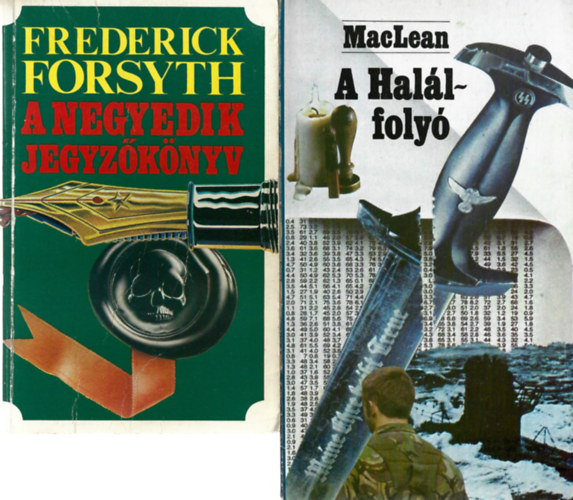 2 db knyv, Frederick Forsyth: A negyedik jegyzknyv, MacLean: A hallfoly