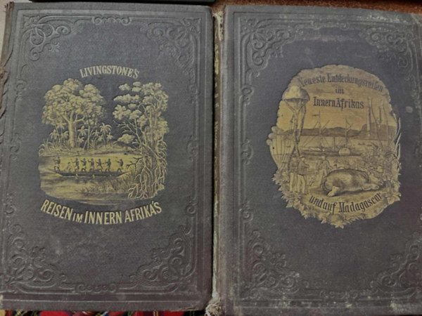 David Livingstone - Entdeckungsreisen im Innern  Afrika und auf Madagascar + Reisen im innern Afrika