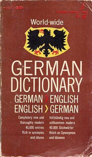 Herbert Rodeck Paul H. Glucksman - World-wide German Dictionary: German-English - English-German