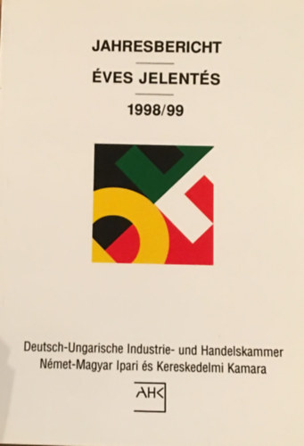 Jahresbericht - �ves jelent�s 1998/99