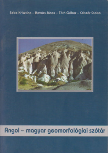 Etal.; Sebe Krisztina - Angol-magyar geomorfolgiai sztr