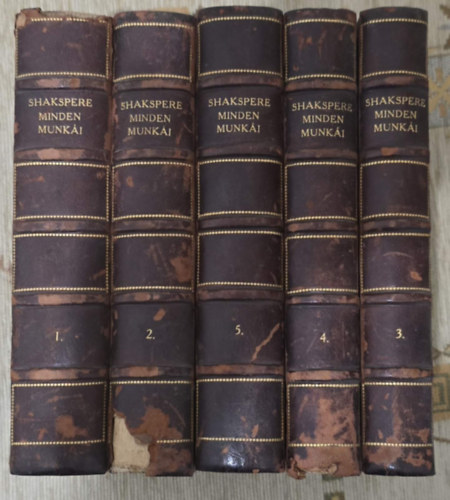 Shakespeare William - Shakespeare minden munki I-V.